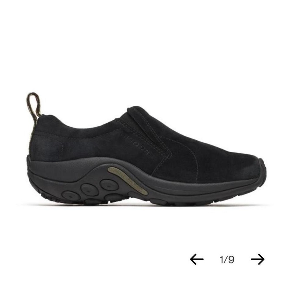 Merrell Suede Black Jungle Moc
